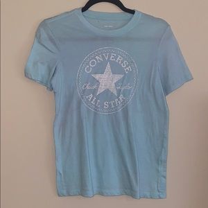 Blue converse T-shirt
